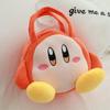 Kirby Star Handbag: Cute Cartoon Plush Bag for Girls, Versatile for Shopping, Sundries, or Cosmetics