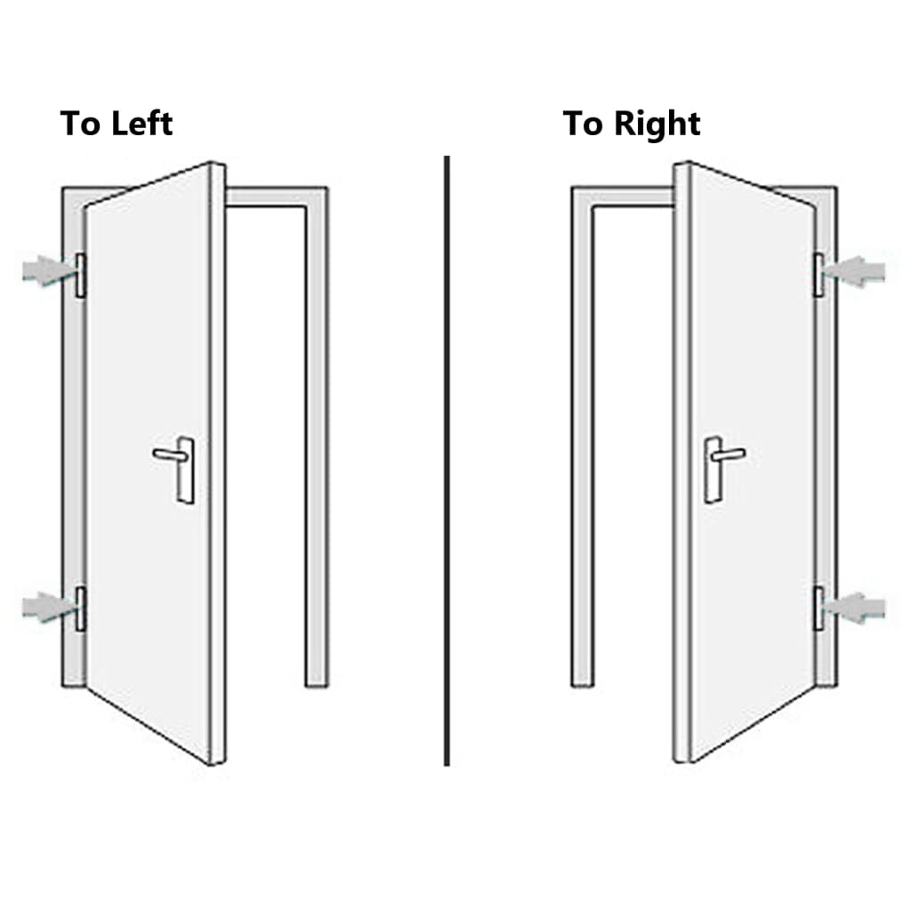 Exterior Door White 108x200 cm