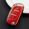 NEW TPU Car Key Case Cover Bag For Peugeot 107 207 307 407 308 607 Full Shell Keychain Accessories