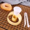 Plastic Donut Mold DIY Doughnut Cake Decorating Tools Dough Maker Desserts Bread Cookie Cutter Kitchen Baking Tools