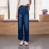 Denim Long Loose Perfect for Everyday and [iito.seasons] Women's Wide-Leg Jeans, Straight-Sleeve Pants, Length, Fit, Casual, Stylish, Commuting, Wear,