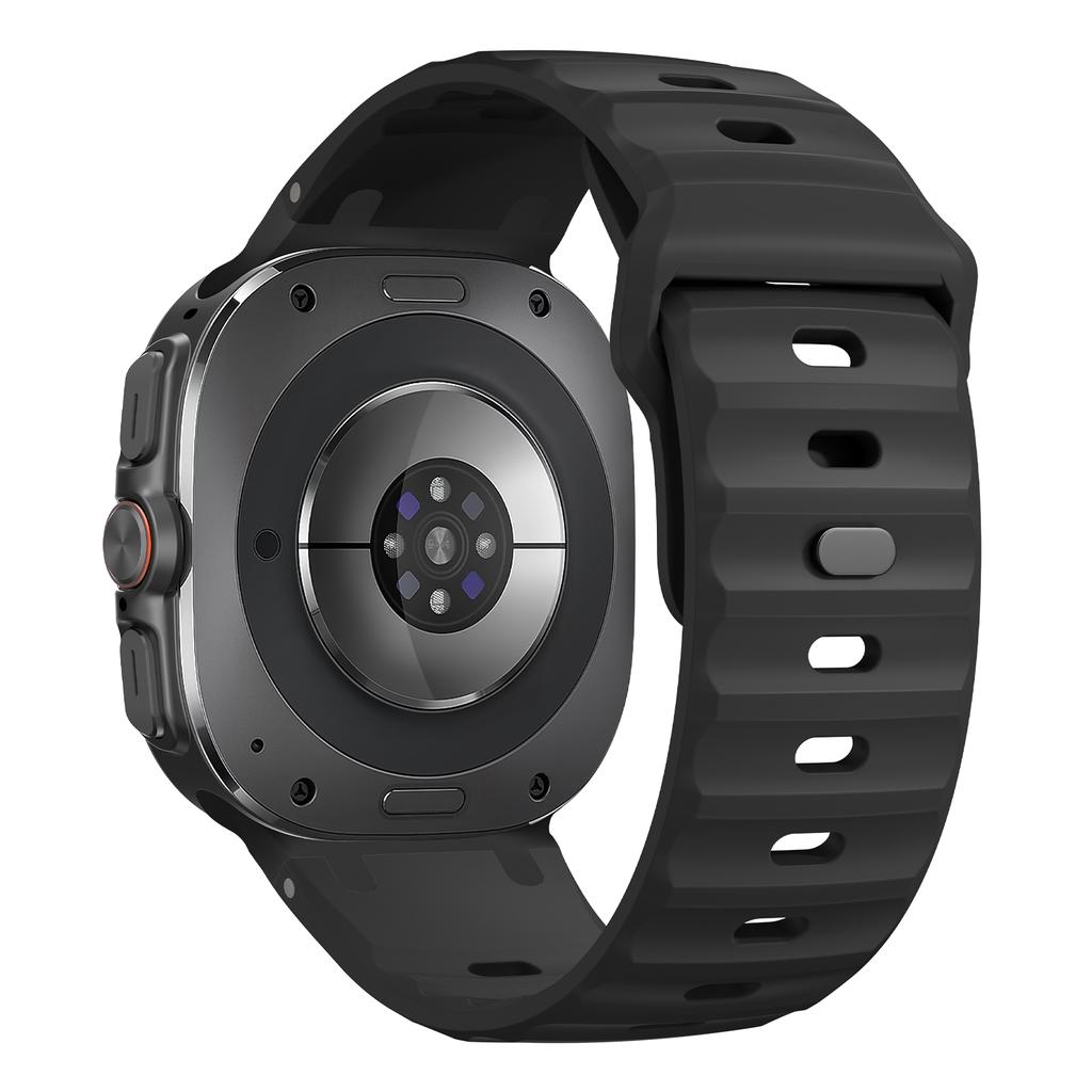 Sport Silicone Band For Samsung Galaxy Watch Ultra Strap 47mm Accessories metal belt Bracelet correa Galaxy Watch 7 Ultra 47 mm