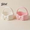 Makeup And Sundries Holder 3D Printed Bow Storage Basket Portable Rounded Design Lipstick