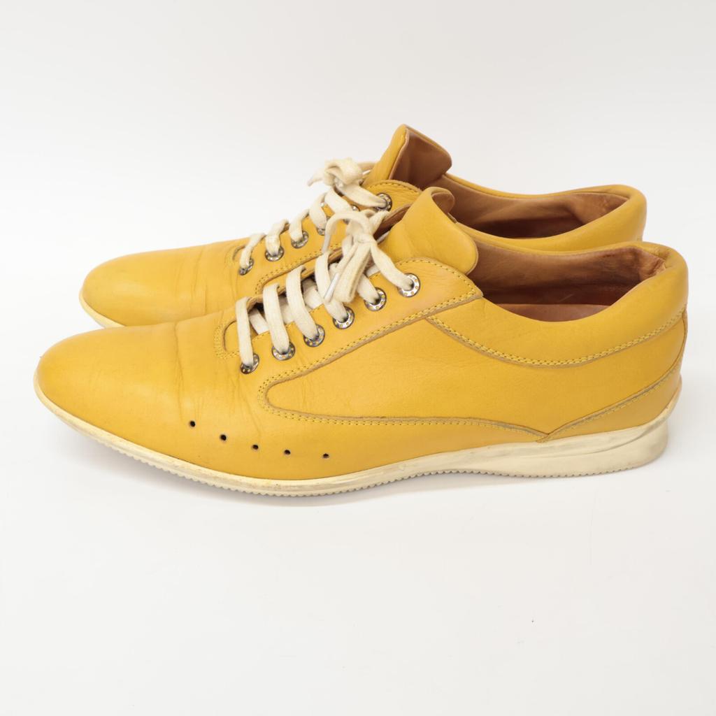 JOHN LOBB xASTON MARTIN Aston Martin WINNER SPORT Leather Shoes 6 1/2 yellowUsed