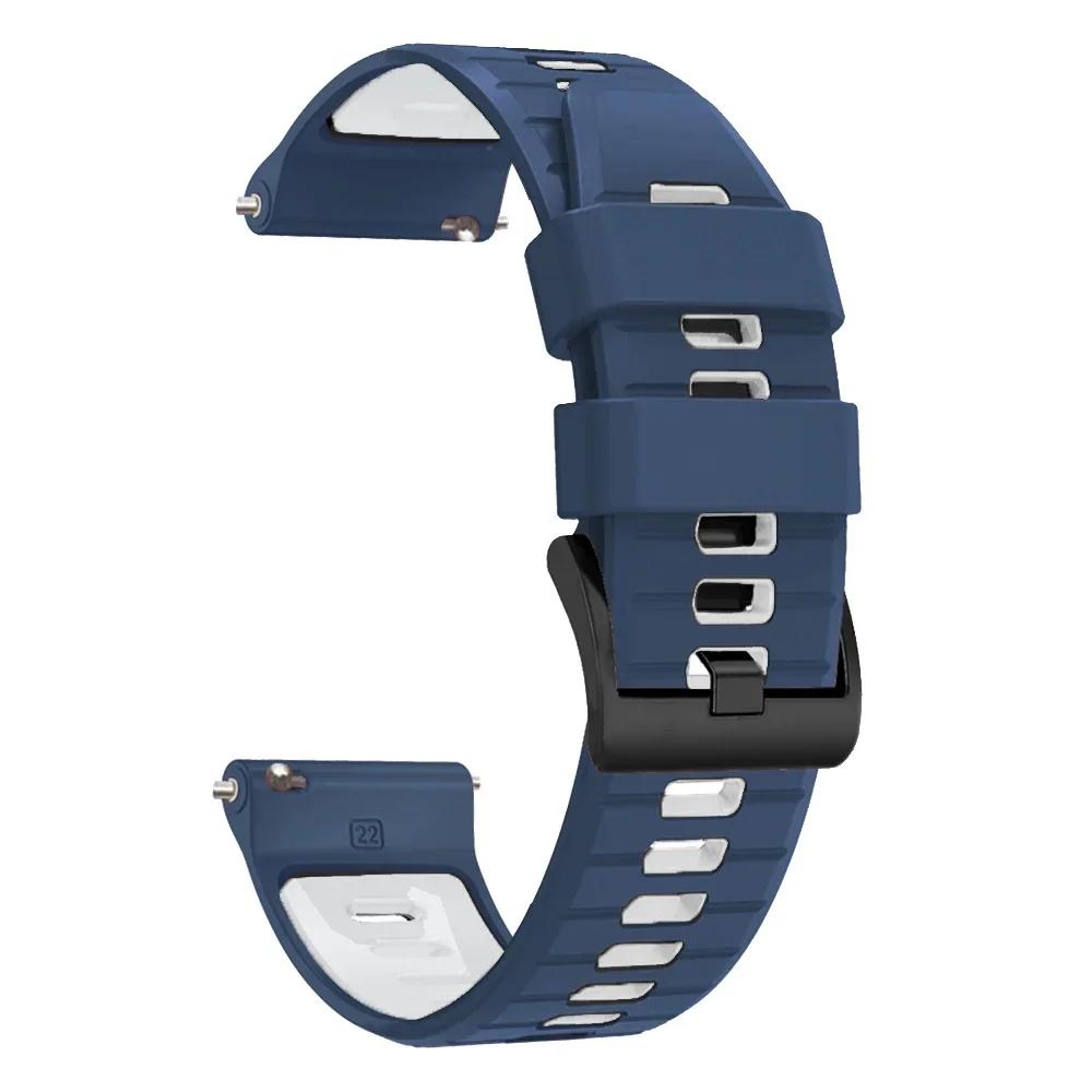 20mm 22mm Silicone Strap For HUAWEI WATCH GT 6 Pro GT6 GT5 GT4 GT3 GT2 Soft Band For HUAWEI WATCH 5 46mm/4 Pro Ultimate Bracelet