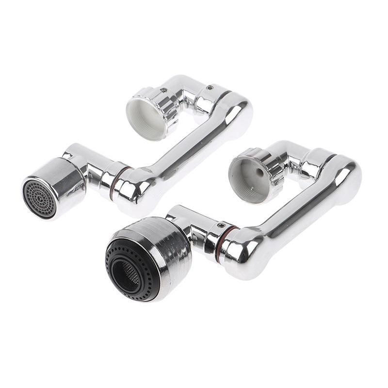Rotary Faucet Extender ABS Faucet Mechanical Arm Aerator Sink Extension Water Filter