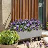 UV-beständige künstliche Petunienblumen Lebendige Farben Wetterbeständig Simulierte Blattranken Realistische Kunstpetunien Balkon