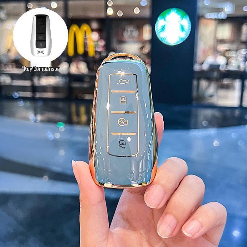 

Xpeng Key Case for 19-Year G3 Car, Compatible with Xiaopeng P7/P5/G3i/G9, Premium Shell for Men & Women