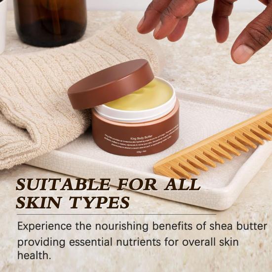 120G Men Moisturizer Hydrating Smoothing Nourishing Moisturizing Long Lasting Fragrance Portable Travel Skin Care Body Butter