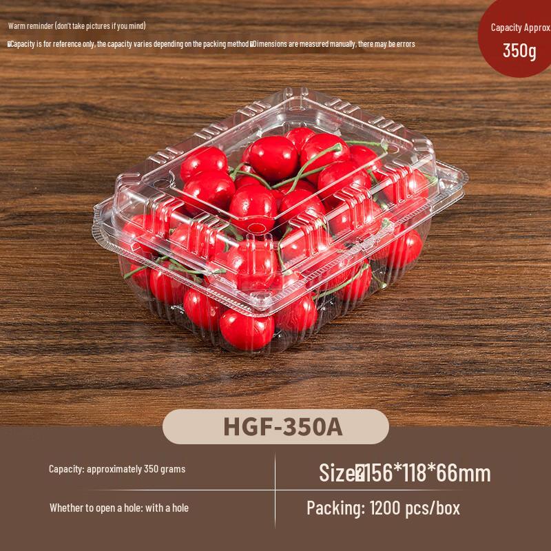 Disposable Transparent Fruit Boxes