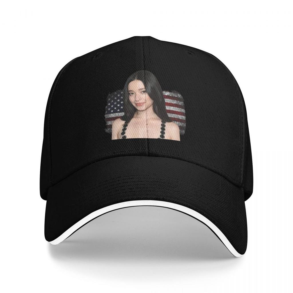 Baseball Caps Mikey Madison Flag Graphic Female Male Casual Spring Hats