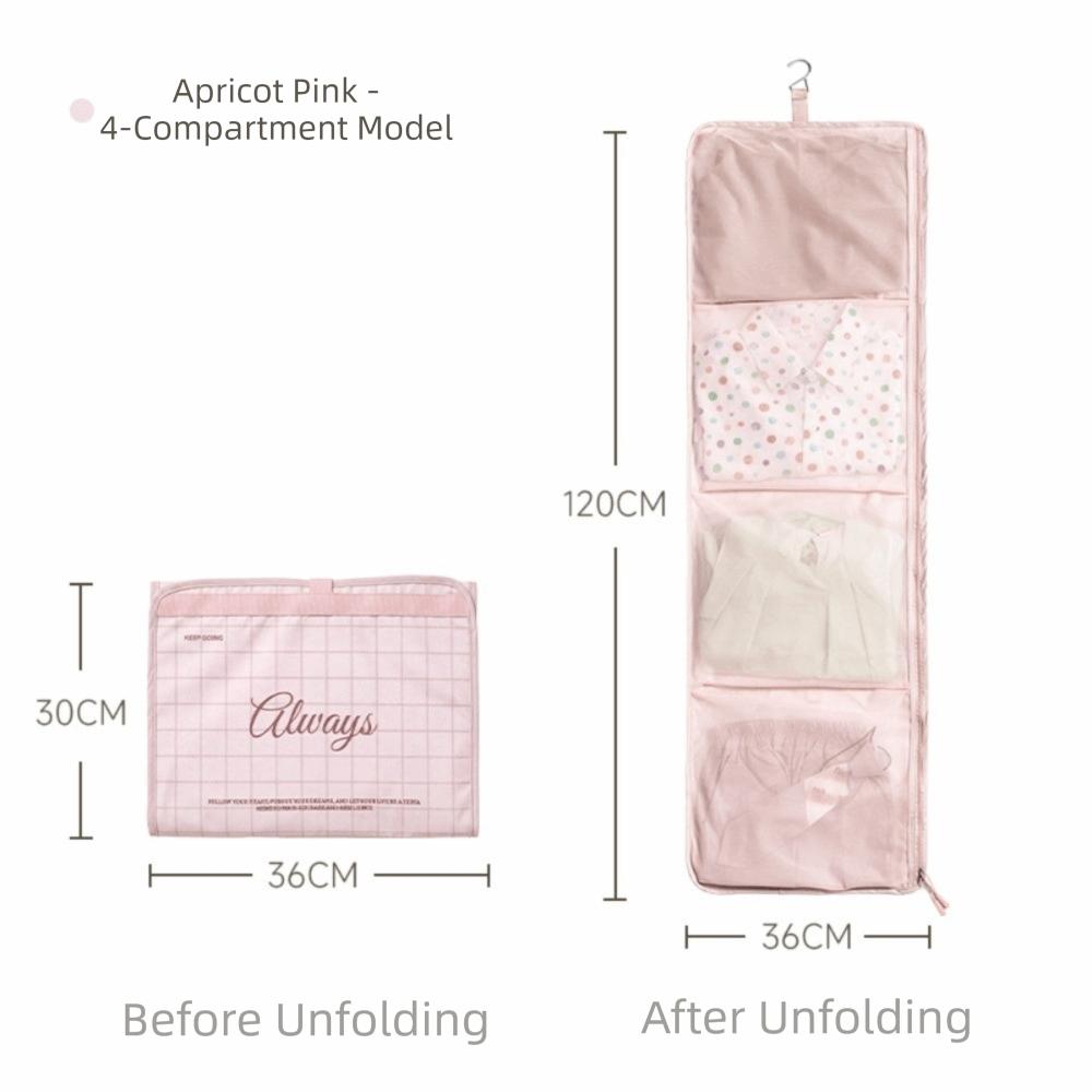 Breathable Underwear Storage Bag Foldable Closet Organizer Bag Hanging Storage Bag Closet Storage
