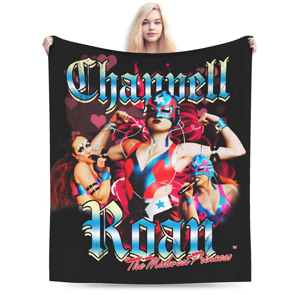 American Singer Chappell Roan Flannel Blanket Winter  Soft Throw Blanket for Child Home Decor Novelty Bedspread Sofa Bed Cover