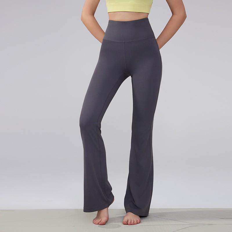 High-Waisted Butt-Lifting Flared Leggings Women - Yoga Pilates Gym Workout Pants