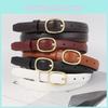 Style Vintage Ladies Jeans Belt Pu Material With Metal Pin Buckle For Use Daily