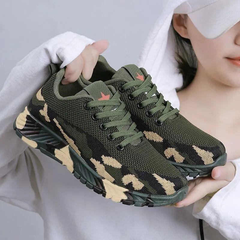 Fleece Camouflage Shoes Casual Shoes Student Military Training Shoes Liberation Shoes Labor Insurance Shoes Sports Shoes Warm Feet