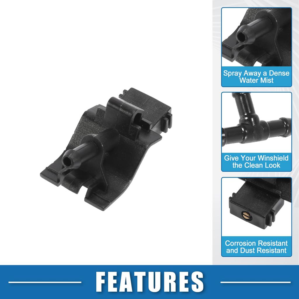 A ABSOPRO Windshield Washer Nozzle #8538112300 Windshield Nozzle, Wiper Washer Jet, Fluid