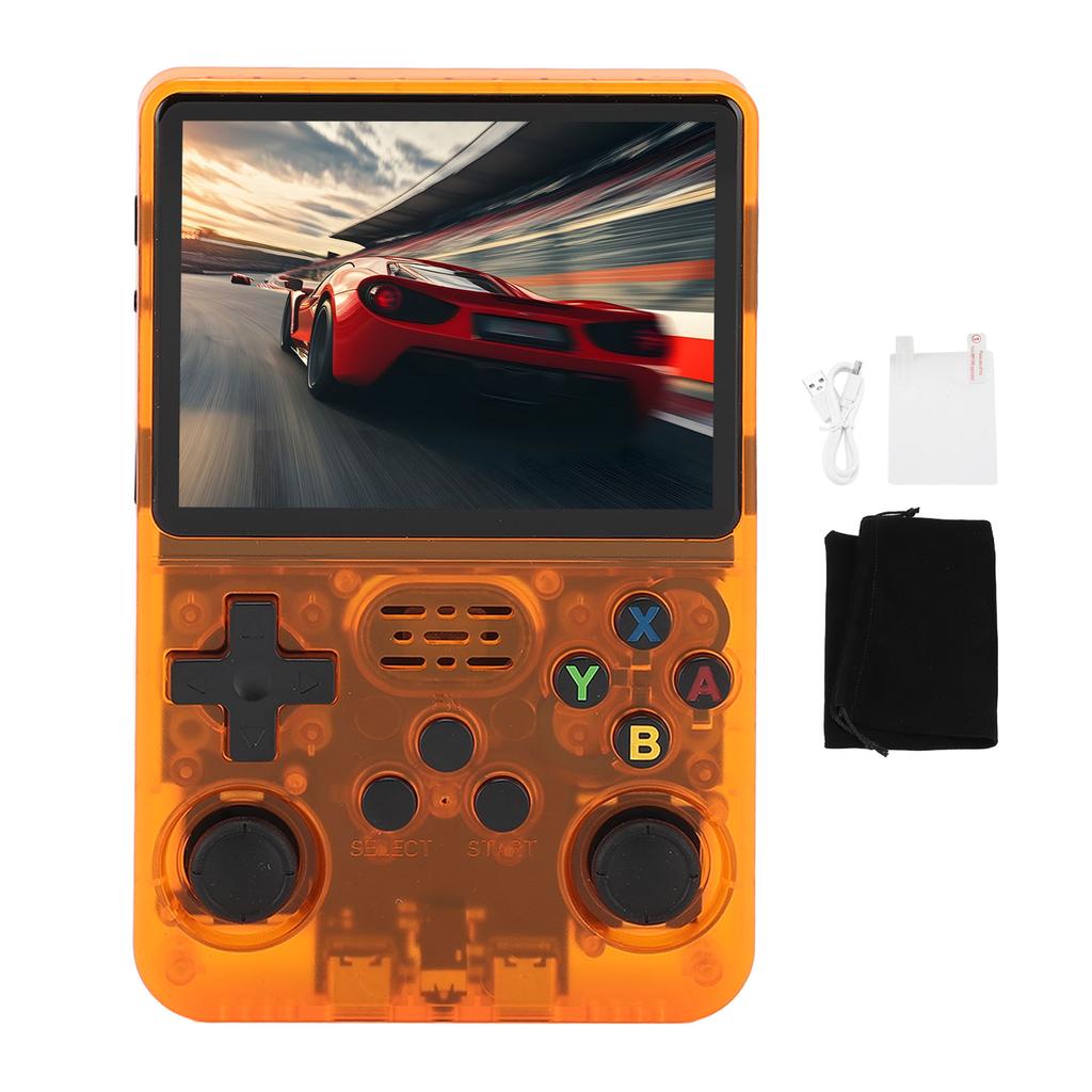 R36S Handheld Game Console 3.5 Inch HD Screen Support 11 Emulators Portable Game Player with 2