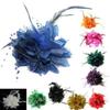Brooch Latin Dance Performance Fascinator Wedding Hair Accessories Bridal Hairpin Headdress Feathers Hair Clip Wrist Flower
