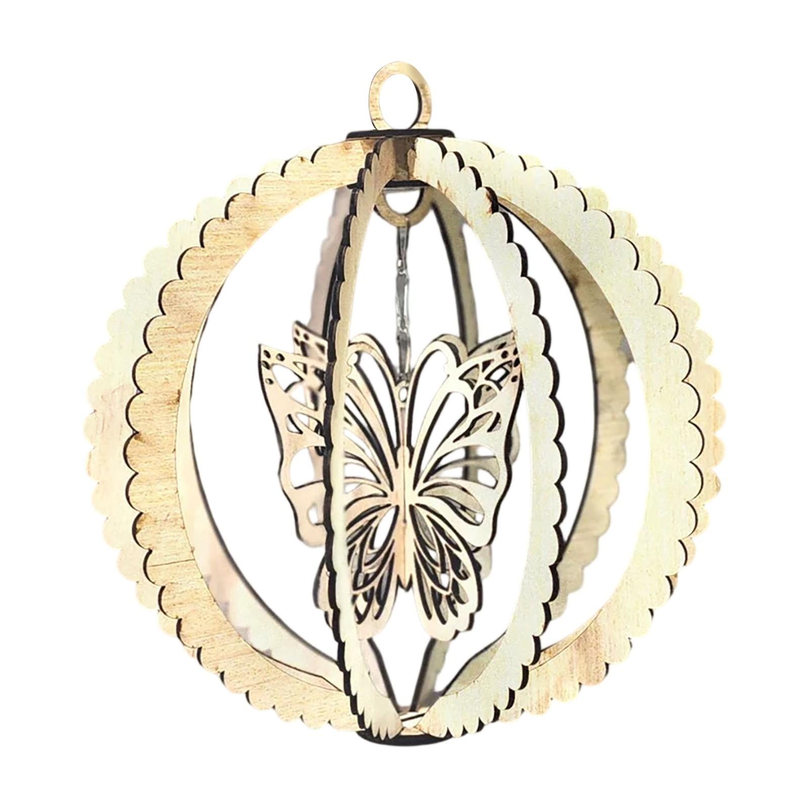 

Деревянная подвеска-мельница в виде колибри, подвеска для украшения балкона и сада, трансграничные деревянные поделки One Size