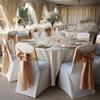 Coprisedia Premium Bianco per Banchetti