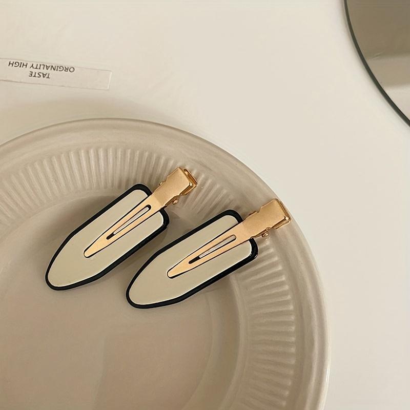 4 Pieces Of Retro Hairpin Side Bangs Clip Ladies Hair Accessories Makeup Salon Beauty Products