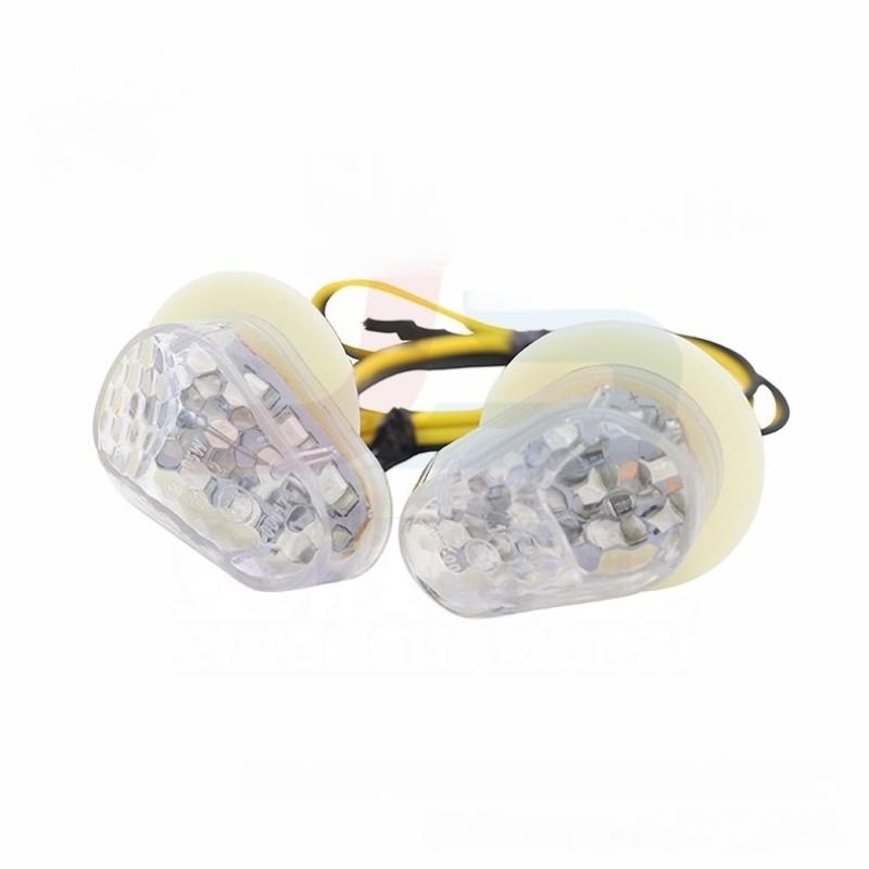 Efficient LED Turn Signal Lights for YZF R1 R6 R3 with Water-Resistant Design for All Weather