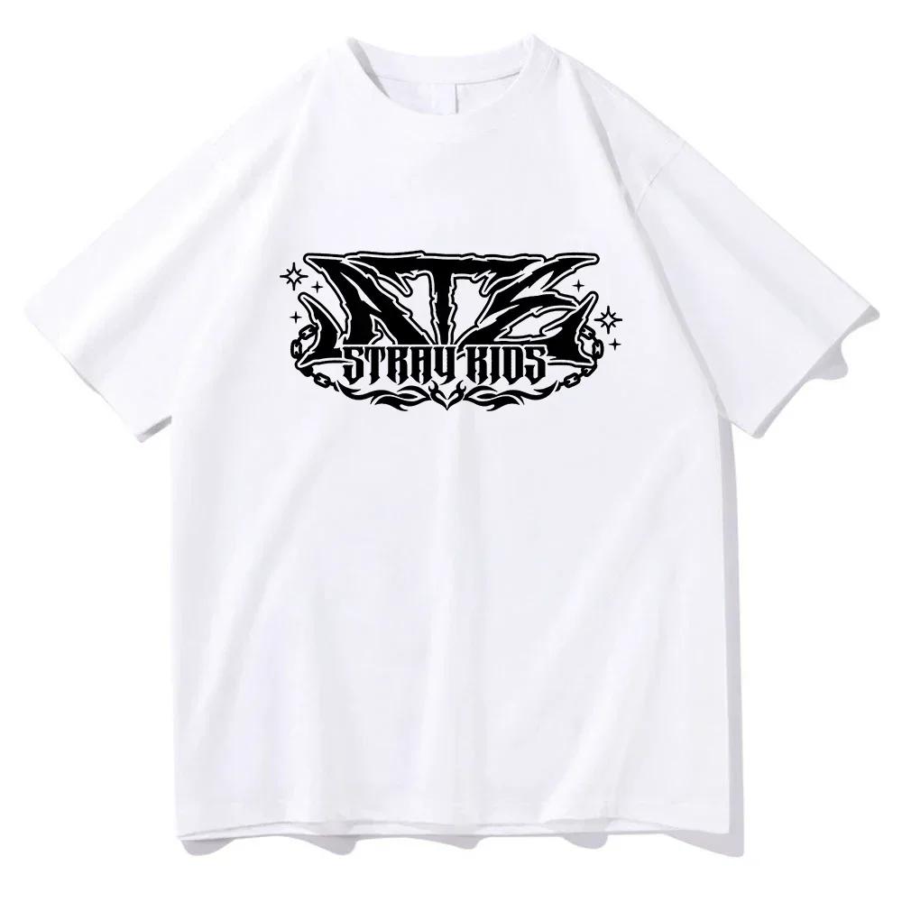Album Ate Chk Chk Boom Printed T-shirt Korean Fashion Female Aesthetics Hip Hop Retro Tshirt Summer Women Casual O-Neck Tops