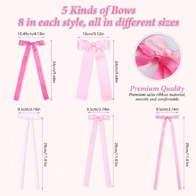 Multipurpose Silk Bowknot 25x9cm For Wall Window Display Birthday Celebration Wedding Backdrop Decoration Making Wreath