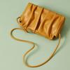Genunie Bag Fold Design Women's New Simple Texture Soft Cowhide Bag Versatile One Shoulder Straddle Bag Real Leather Bag