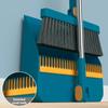 1set/2pcs Upright Dustpan And Broom Combo Set, Sweeping Kitchen Wood Floor Pet Hair, Cleaning Supplies for Easy Storage