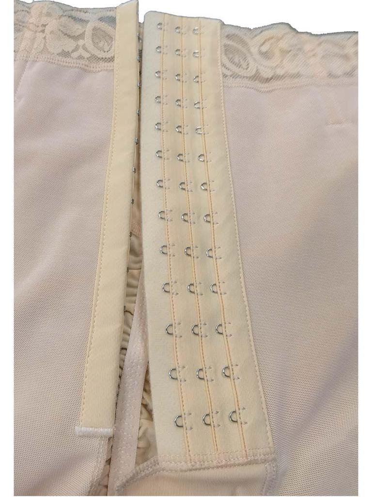 Cross-border Hip-lifting Abdomen-shaping High-waisted Lace Corset Shapewear Pants