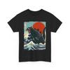 Catzilla Grafik-T-Shirt – Cooles & Lustiges Katzen-Godzilla-Hybrid-T-Shirt