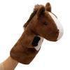 Storytelling Animal Horse Hand Puppet Simulation Soft Hand Finger Story Puppet 25Cm Early Education Stuffed Plush Horse Toys