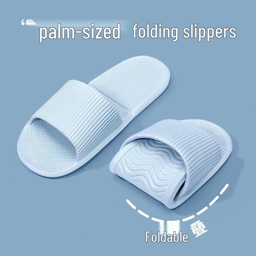 2025 Foldable Cool Travel Slippers: Unisex Indoor/Outdoor Home & Hotel Comfort