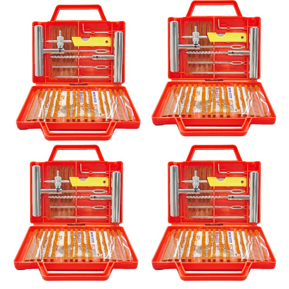 28PCS Universal Vehicle Repair Emergency Tools Flat Tire Puncture Repair Kit Truck Motorcycle Bicycle Tire Repair Hand Tools Kit 28pcs