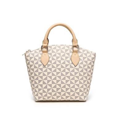 Tragetasche für Damen Europäische und Amerikanische Mode Bedruckte Handtasche mit Großem Fassungsvermögen Einfache und Vielseitige Tasche Retro-Umhängetasche