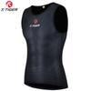 X-TIGER Intimo da Ciclismo da Uomo Gilet da Ciclismo Senza Maniche Rete Fresca Elasticizzato Maglia da Ciclismo su Strada