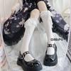 Lolita Frühling und Sommer Dünne Spitze Schleife Wadenhohe Socken Japanische Mädchen Weiß Schnürung Spitze Schlank Mittelhohe Socken
