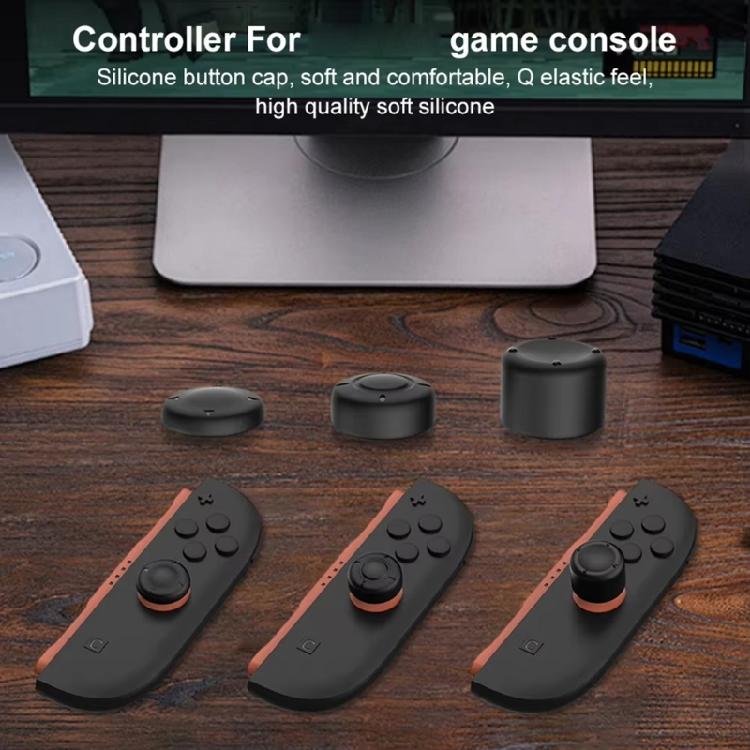 6pcs Controller Rocker Cover Soft Protective Caps Joystick Grip Caps for NS2 Thumbstick Cover Replacement