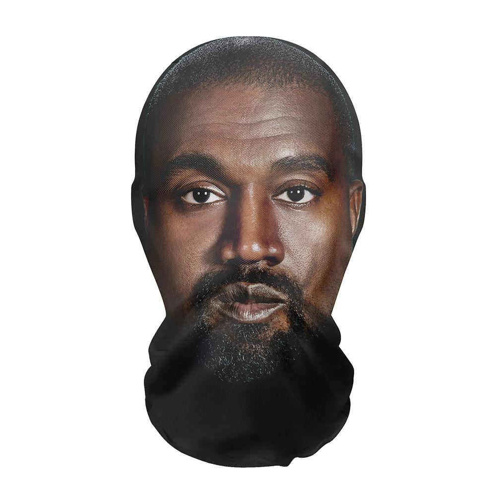 Evropská Americká Lebka Orel Vlk Maska přes Celý Obličej Kobe James Falešný Klobouk unisex 3D Bandana Kryt Obličeje Šátek na Hlavu Čelenka Pokrývka Hlavy gray