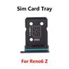 For Oppo Reno 6 Reno6 Z Lite 4G 5G SIM Card Tray Slot Holder Adapter Socket Repair Parts