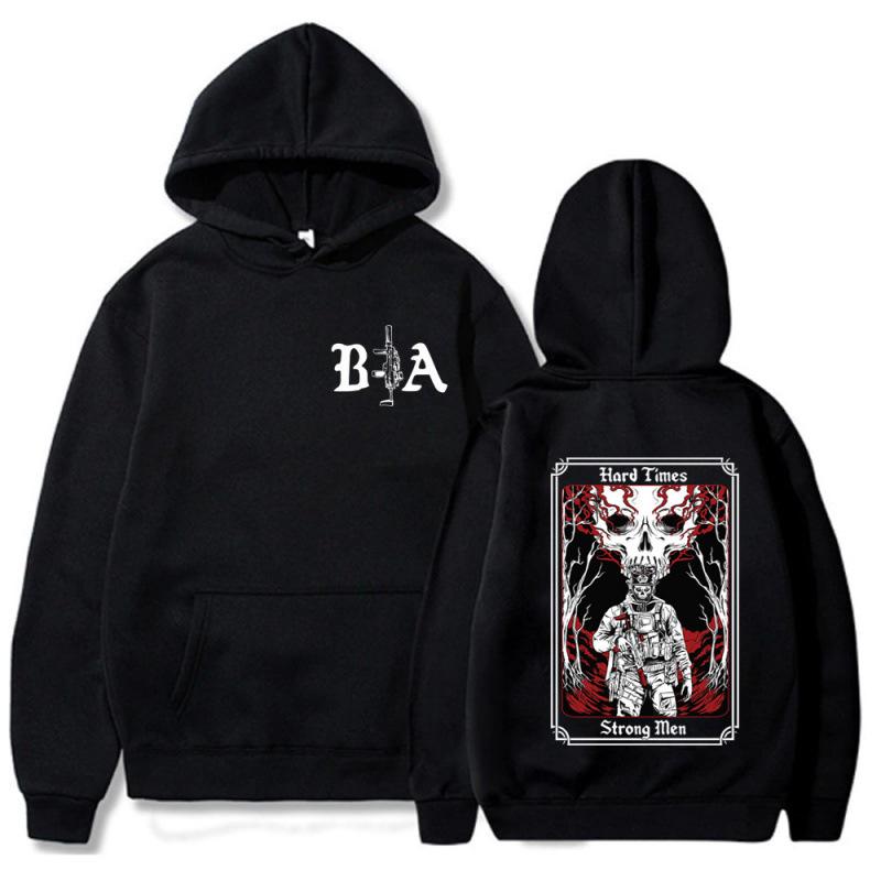Hard Times Brothers In Arms Hoodie Men Wome