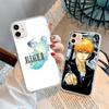 Case for Samsung A04 A14 A23 A34 A54 M23 M33 M52 M53 Realme 10 9 C30S C35 C55 VIVO Y02S Y21 Y51 X80 Pro Transparent Cover WI56 Anime Bleach