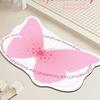 National Wind Butterfly Diatom Mud Toilet Cushion Bathroom Sink Moisture-wicking Foot Mat Toilet Entry Quick Dry Floor Mat