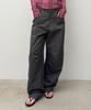 Daiaegeuneol Curved Sturdy Trousers (Dark Grey)