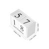 6pcs Month Desk Calendar Blocks Date Perpetual Desk Calendar Wooden Block Calendar  Classroom Use