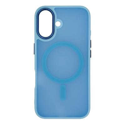 Etui Pokrowiec Na iPhone 16e Fashion Case Z MagSafe - Niebieski
