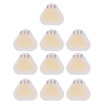 10pcs Blister Bandages Multipurpose Thin Light Prevents Abrasion Gel Adhesive Blister Pads for Heel