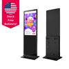 MWE US Free Shipping Support Touch 65 Inch Android LCD Digital Signage Advertising Media Auto USB Player Floor Standing Display
